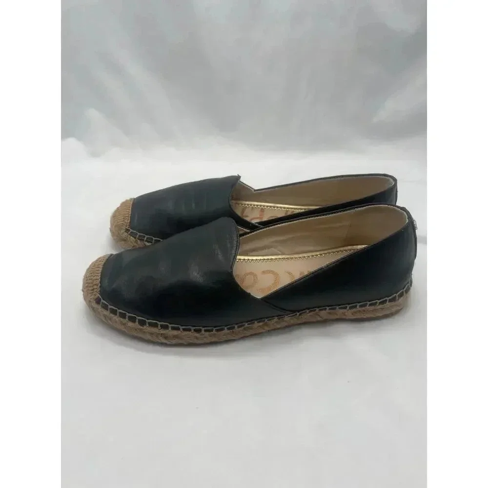 Sam Edelman Kesia‎ Slip On Espadrille in Black Size 8
